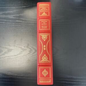 Depths Of Glory Irving Stone 1985 Franklin Library Leather Book-Signed First Ed